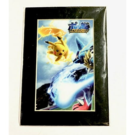 Pokemon Pokken Tournament Cel Art Promo Nintendo Wii U PIKACHU LUCARIO 5x7