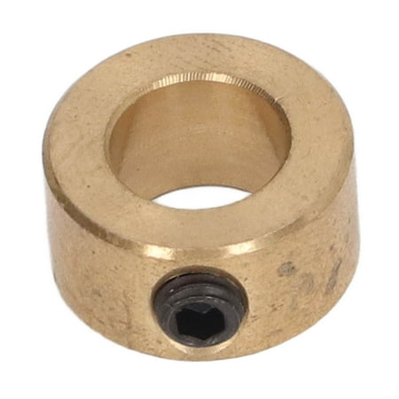 

Drill Stop Brass Drill Bit Depth Stop Collar Drilling Ring Positioner for Woodworking 10mm / 0.39in
