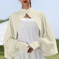 thumbnail image 5 of Cekizud Jackets for Women Lightweight Ice Silk Breathable Sun Protective Cardigan Coat Comfy Hoodless, 5 of 6