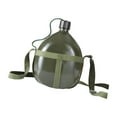 thumbnail image 1 of Bouteille d'Eau de Sport de Plein Air avec Sangle en Aluminium Armée Camping Randonnée Grande Capacité 1,5 L, 1 of 9