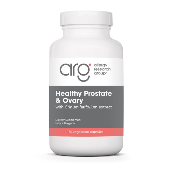 ARG Healthy Prostate & Ovary - Traditional Chinese & Vietnamese Herbal Blend with Crinum Latifolium - Supports Reproductive Tissue & Immune Balance - 60 Servings - 180 Capsules