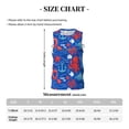 thumbnail image 4 of Naloa Nautical Animals Basketball Jersey Reversible Men's Mesh Athletic Sports Shirts Training Practice S-4XLXX-Large, 4 of 6
