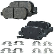 Brake Pad Set Compatible with 2002-2018, 2022 Nissan Altima 2003-2008 Infiniti G35 Rear