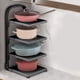 thumbnail image 1 of Organizador de cocina ajustable y ventilado para ollas y sartenes, con gran capacidad de carga., 1 of 7