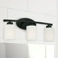 thumbnail image 2 of Capital Lighting 115231MB-338 Dixon 3 Light 21" Wide Bathroom Vanity Light - Black, 2 of 2