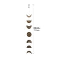 thumbnail image 3 of Jiibva Gold Moon Phases Wall Hanging Decor Metal Moon Garland Wall Hanging Ornaments Room Decor Living Room Bedroom Nursery Decor, 3 of 7