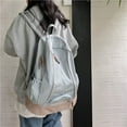 thumbnail image 4 of Sac à Dos Mode Grande Capacité Polyvalent Sac de Jour Décontracté en Nylon Sac Étudiant, 4 of 7