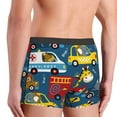 thumbnail image 5 of Naloa Vehicles Cartoon with Funny Drivers Print Mens Underwear - Boxers for Men, Classic Briefs for Men, 5 of 9