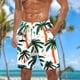 thumbnail image 2 of Pantalones Cortos Casuales para Hombre Imprimir con Bolsillos Pantalones de Playa de Cintura Elástica, Pantalones Cortos de Cintura Elástica para Hombre, 2 of 9