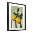thumbnail image 2 of Stupell Industries Modern Lemons And Daisies on Tablecloth Black Framed Print Under Glass, 13 x 16, by The Prints Vibe, 2 of 8