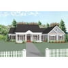The House Designers: THD-6250 Builder-Ready Blueprints to Build a Southern House Plan with Crawl Space Foundation (5 Printed Sets)