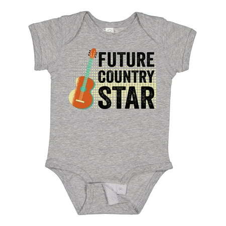 

Inktastic Guitar Music Future Country Star Gift Baby Boy or Baby Girl Bodysuit