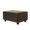 Brown, variant on Noble House Kieran 31.5" Velvet Ottoman, Modular Sectional Extension Footstool and Coffee Table Seat, Brown