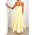 thumbnail image 6 of Women's Floral Embroidered Spaghetti Strap Maxi Dress 100% Polyester Lightweight Summer Gown for Casual Wear Everyday, 6 of 14