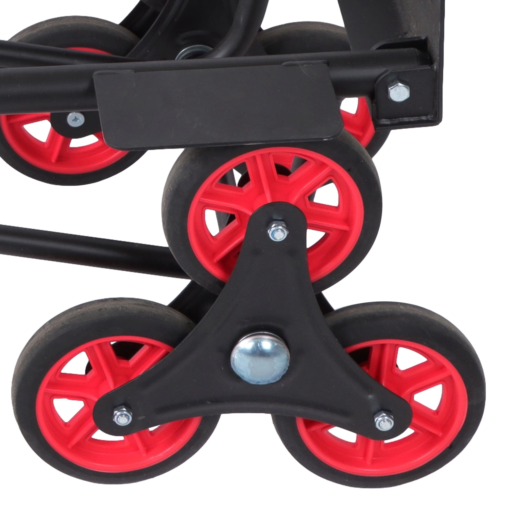 Folding Stair Climbing Hand Truck Load Capacity: 440lbs Flat 300lbs Climbing