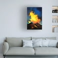 thumbnail image 2 of Canvas Wall Art - Thomas Leung 'Fire Dragon' Wall Art for Living Room, Bedroom, or Office Décor by Trademark Fine Art - 12 x 19 Inches, 2 of 4