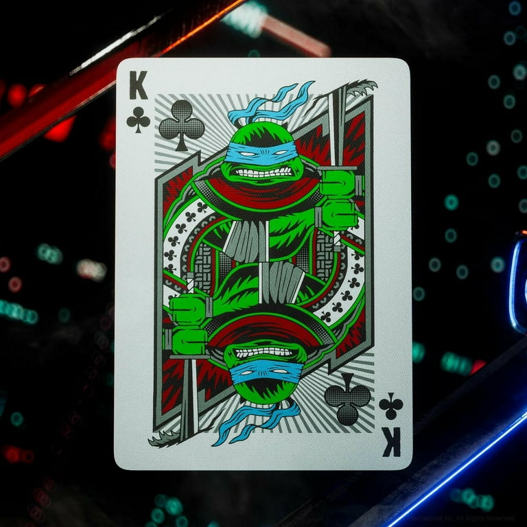 theory11 Teenage Mutant Ninja Turtles Premium Playing Cards, Poker