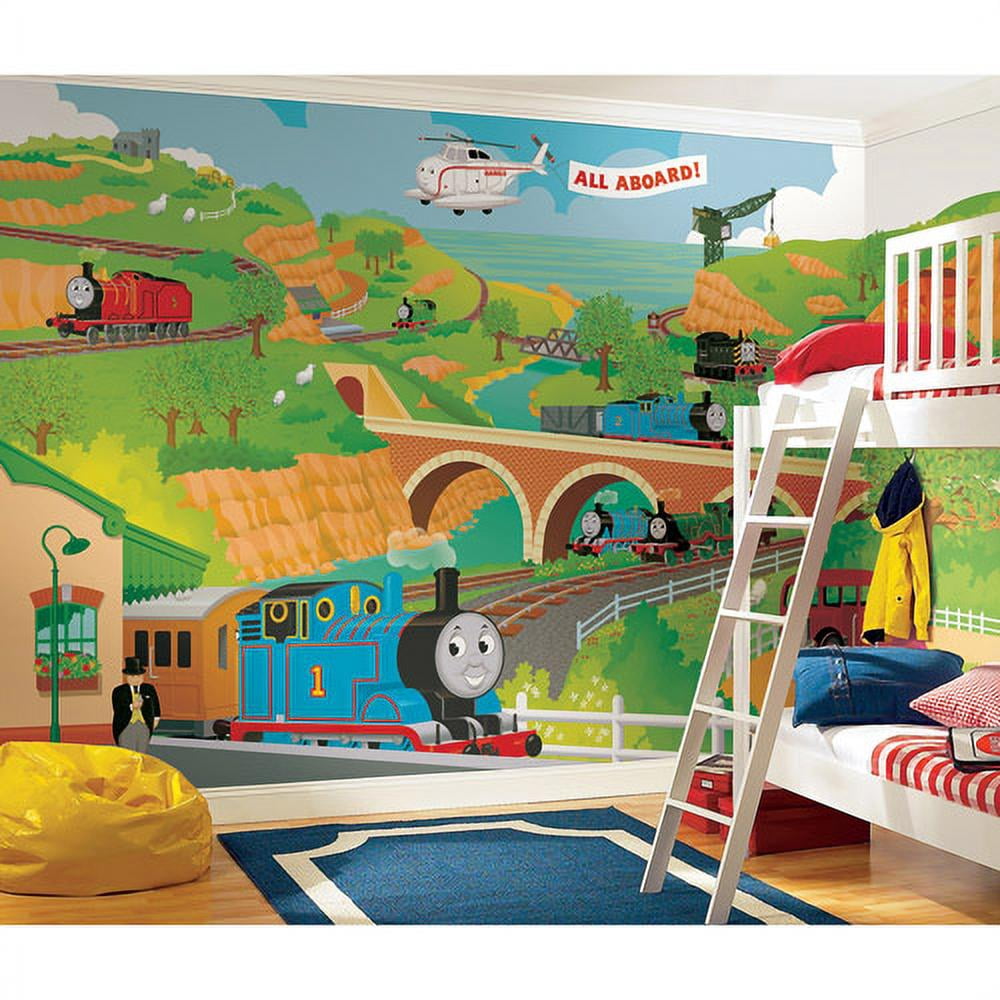 Children Thomas Tank Engine Train Wall Art Sticker Decal Thomas The