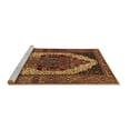 thumbnail image 2 of Ahgly Company Machine Washable Indoor Round Persian Brown Traditional Area Rugs, 4' Round, 2 of 4