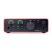 Focusrite Scarlett Solo 4th Gen Studio Recording USB Audio Interface + XLR Cable