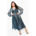 thumbnail image 2 of Avenue Women's Plus Size Pleated Plisse Dress, 2 of 2