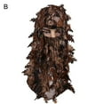 thumbnail image 5 of Visland Camo Bucket Hats with Built in 3D Leafy Facecover Hunting Gear for Ghillie Suits and Bowhunting, 5 of 7