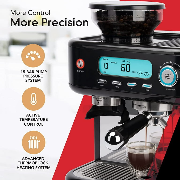 EspressoWorks All-In-One Espresso Machine Set – Be a Barista at Home
