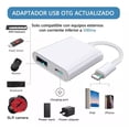 thumbnail image 2 of Adaptador Lightning a USB 3.0 para iPhone iPad OTG, 2 of 8