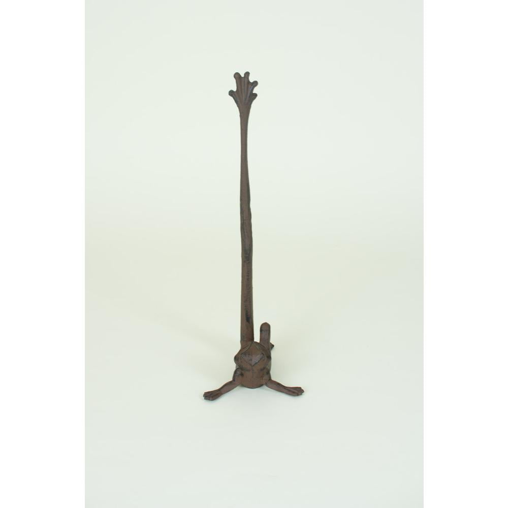 Kalalou Inc Cast Iron Frog Paper Towel Holder