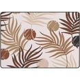 thumbnail image 2 of FREEAM Soft Foam Nursery Area Rugs Palm Leaf Polka Dot Palm Leaves Silhouettes Non Slip Play Mats for Kids Boys Girls Playing Room Living Room72x48 inch, 2 of 6