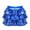 Royal Blue, variant on YUUMIN Girls Sequin Skirt Kids Elastic Waistband Sparkly Party Dance Ballet Mini Tiered Ruffle Cake Skirt Gold 8