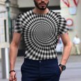 thumbnail image 5 of JINMGG Mens Tops Clearance under $5,Men's Unisex Daily T Shirt 3D Print Graphic Prints Animal Print Long Sleeve Tops Casual Bloue,Gray XXXXL, 5 of 9