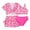 ZH Pink, variant on Bathing Suits Girls 3 Pieces Rash Guard Kids Long Sleeves Bathing Suit Sun Proction Swimwear Teen Girl Swimsuit Multicolour 3 Years-4 Years