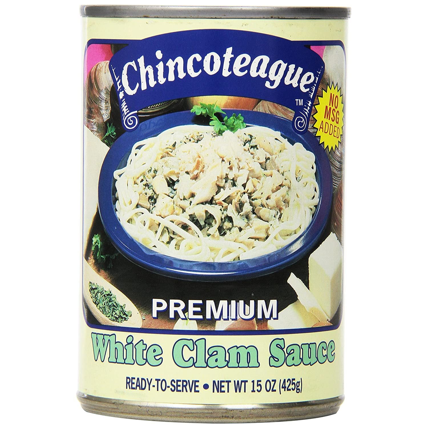 Chincoteague Seafood White Clam Sauce, 15Ounce Cans (Pack of 12