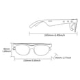 thumbnail image 5 of Ai Translator Glasses,Translator Smart Glasses, AI Translator Powered by GPT,Music Bluetooth Sunglasses, Supports 150+ Languages for Traveling, 5 of 9