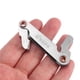 thumbnail image 4 of Yuarrent Medidor de rosca Medidor de paso de rosca de tornillo métrico de 60 grados para herramienta de medición Herramientas y accesorios para hornear Yuarrent HA015969-00, 4 of 6