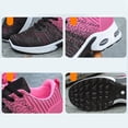 thumbnail image 4 of AJGRHE Womens Sneakers Air Cushion Running Shoes Lightweight Tennis Walking Shoes Mesh Breathable Gym Work Fashion Sneakers Athletic Comfortable Casual Pink 42, 4 of 9