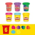 thumbnail image 6 of Play-Doh Hair Stylin' Salon Play Dough Playset with 6 Cans, Ages 3+, 6 of 9