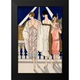 thumbnail image 2 of Unknown 11x14 Black Modern Framed Museum Art Print Titled - Vintage Couture II, 2 of 5