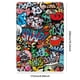thumbnail image 2 of Funda para tableta con soporte triple y función de encendido/apagado automático para Galaxy Tab A9+ (Graffiti), 2 of 9