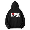 thumbnail image 3 of Sweat à Capuche Imprimé Mode Décontractée Multicolore J'aime les Mamans Chaudes pour Hommes, 3 of 3