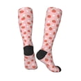 thumbnail image 5 of Lsque Strawberry Printed Crew Socks Men's Women's LightWeight Thin Casual Calf Socks ,Knee High Socks,Cotton Socks, 5 of 9