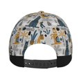 thumbnail image 4 of Picia Llama and Cactus1 pattern Trucker Low Profile Hat Men Women Baseball Cap Dad Hat Adjustable Unconstructed Plain Cap, 4 of 9