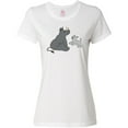 thumbnail image 3 of Inktastic Cute Rhinos Women's T-Shirt, 3 of 5
