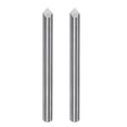 thumbnail image 1 of 2uds Grabado CNC Enrutador  1/8" 3.175mm Vástago 0.2mm Punta 90 Grados Sólido Carburo 3 Flautas con Plástico Caja para Madera Acrílico PVC MDF Plástico, 1 of 6