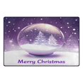 thumbnail image 2 of Non-Slip Area Rug 31"x20" Indoor Washable Floor Mats Carpet Printed for Living Room, Bedroom, Home Decor Snow and Glass Ball, 2 of 7