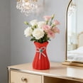 thumbnail image 6 of Unique Faux Weave Vases, Decorative Centerpieces for Home Wedding Table, Stylish Accent Vase for Living Room Decor, 6 of 6