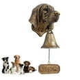 thumbnail image 4 of 1x Decorative Doorbell Shape Vintage Dog Welcome Door Head Bell Rustic, 4 of 8