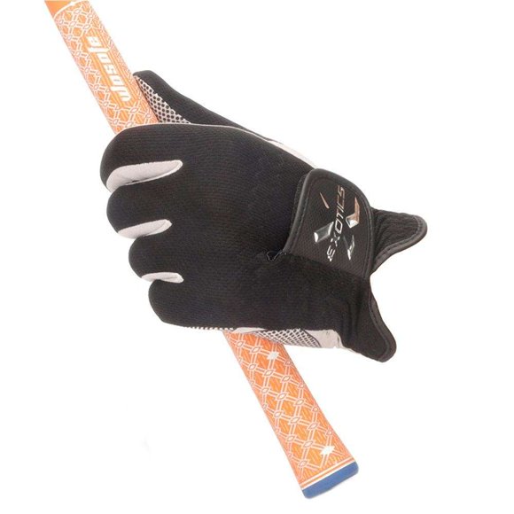 Antiskid and Breathable Healthy Fabric in Summer Men's Left Hand Golf Glove EX-01 Black EX01 XL
