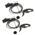 thumbnail image 2 of 2 auriculares universales con gancho para la oreja, radio bidireccional, 2 pines, tipo K, con micrófono PTT, 2 of 14